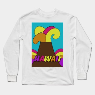 Hawaii Volcano Long Sleeve T-Shirt